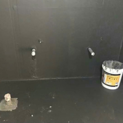 (Bộ sơn Lót 4L - Phủ 18L) Sơn Chống Thấm Trung Gian KINGCAT Lót V1-100 & Phủ V1-099 - Cho tường, sàn mái, toilet, hồ nước... thi công được 15m2