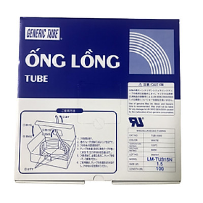 Ống lồng Generic Tube LM-TU315N (1.5mm, 100m/cái) - Hàng Chính Hãng - Max - Nhật Bản