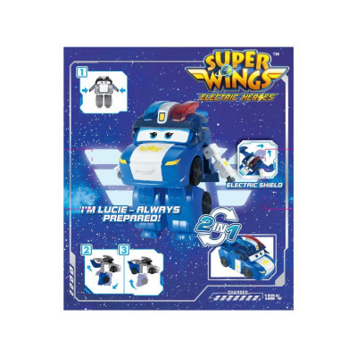 Đồ Chơi Robot Biến Hình Cỡ Lớn - Lucie Mưu Trí - Super Wings YW780235