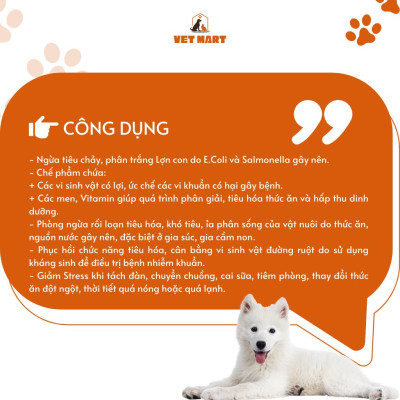 [1KG] Five-Men Sống, Bổ sung lợi khuẩn, cải thiện đường ruột, kích thích tiêu hóa, hấp thụ thức ăn tốt cho vật nuôi