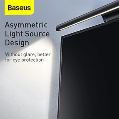 Đèn treo màn hình bảo vệ mắt Baseus i-Work Series (3 Light Mode, Anti Bluelight, USB Stepless Dimming Screen Hanging Light, New Model) - DGIWK-B02 - Hàng chính hãng