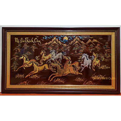 MÃ ĐÁO THÀNH CÔNG, TRANH SƠN MÀI ĐẮP NỔI