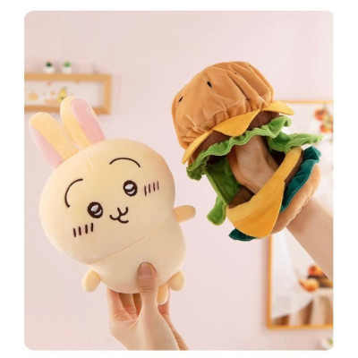 Usagi gấu bông hamburger giao hàng hoả tốc tphcm gấu bông usagi 35cm hamberger 25cm