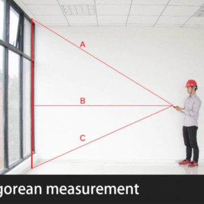 Thước đo khoảng cách và Đo góc New Edition bằng tia Laser xịn độ chính xác cao AGD-WAY