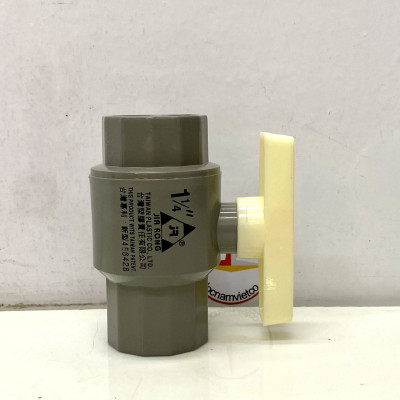 Van 42 nhựa PVC tay trắng Jiarong - FB012