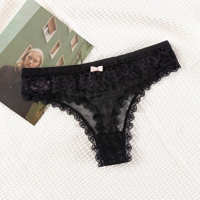 Combo 5 Quần Lót Nữ Lọt Khe Ren Hoa Hồng Voronin 8154 – Siêu Mảnh, Thoáng Mát, Tôn Dáng