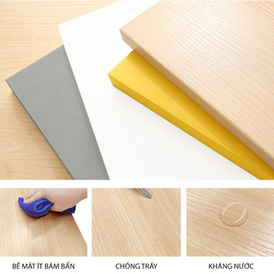 Bàn Làm Việc Hiện Đại Kết Hợp Tủ Sách Nhiều Ngăn Đa Sắc Màu Phong Cách Bắc Âu SIB Decor BLV06