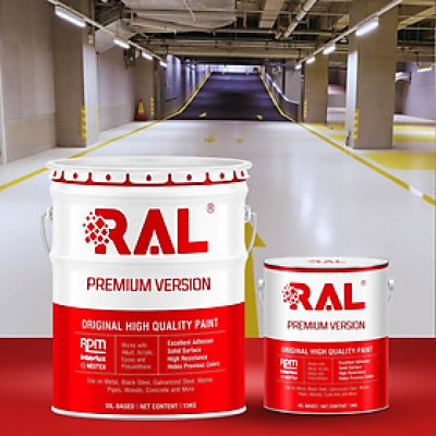 Sơn sàn Garage PU hệ lăn RAL GARAGE SHIELD - 5KG