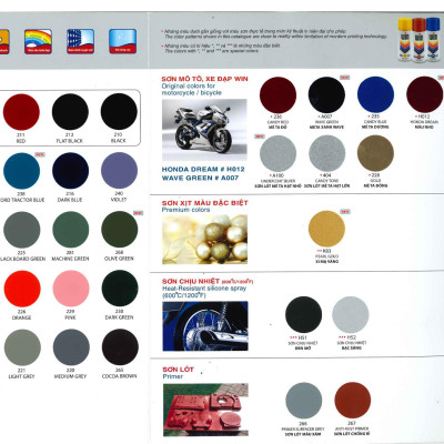 Sơn xịt Win màu kem 219 400ml