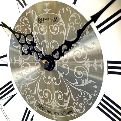 Đồng hồ treo tường Nhật Bản Rhythm CMJ529NR06 Kt 26.3 x 85.5 x 10.1cm, 3.85kg. Vỏ gỗ. Dùng Pin.