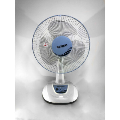 Quạt điện Senko để bàn tiện lợi cao cấp B1216 màu ngẫu nhiên - Hàng Chính Hãng