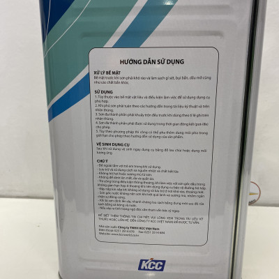 Sơn Alkyd KCC LT313 Base C màu xanh RAL 5012 _18L 