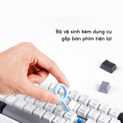 Bộ Dụng Cụ Vệ Sinh Tai Nghe, Bàn Phím, Máy Tính Đa Năng 7 Trong 1, Nhỏ Gọn, Tiện Lợi , Bộ Vệ Sinh Laptop Đa Năng 7 in 1 7in1 Cao Cấp Vệ Sinh Tai Nghe, Điện Thoại, Màn Hình, Máy ảnh Nhựa Abs Cao Cấp Dùng Cho / Airpods / iPhone / iPad - Hàng Nhập Khẩu