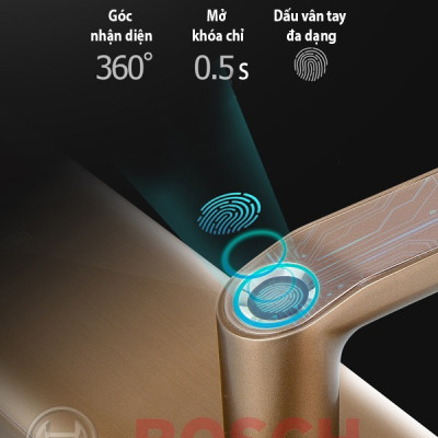 Khóa Cửa Vân Tay Điện Tử Bosch ID40B EU- Chính Hãng