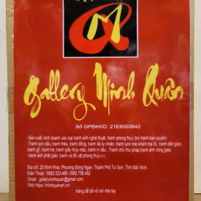 TRANH GỖ THƯ PHÁP CHỮ TÂM