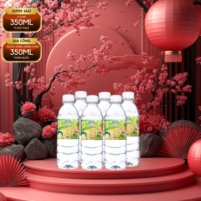 Lốc 6 Chai Nước kiềm FOY Artist Series 2024 loại 350ml