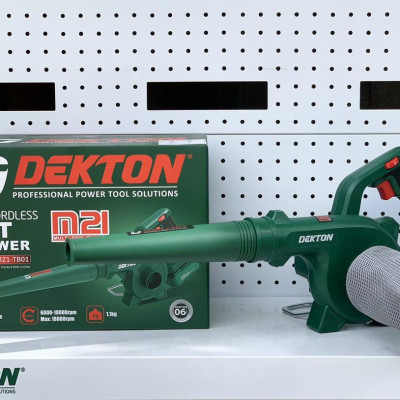 COMBO Máy thổi dùng pin Dekton M21-TB01 KÈM 1 PIN M21-B3A5C + 1 SẠC M21-S20 DEKTON - KM_T8 -HÀNG CHÍNH HÃNG