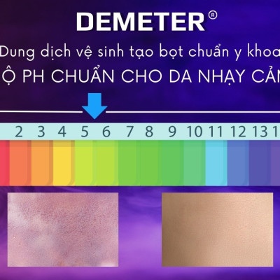 Dung dịch vệ sinh nữ nam tạo bọt Demeter 150ml ( Dùng cho cả nam và nữ )