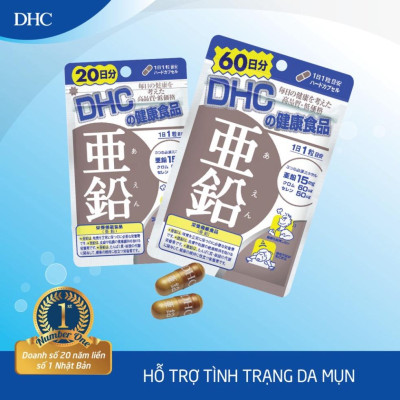 Viên Uống Bổ Sung Kẽm DHC Zinc 15 Và 30 Viên/Gói Thực Phẩm Chức Năng Cho Cơ Thể Khỏe Mạnh