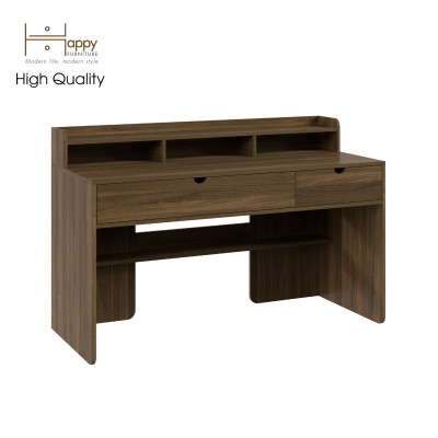 [Happy Home Furniture] CIRCLE , Bàn làm việc 2 ngăn kéo, 140cm x 60cm x 91cm ( DxRxC), BAN_046