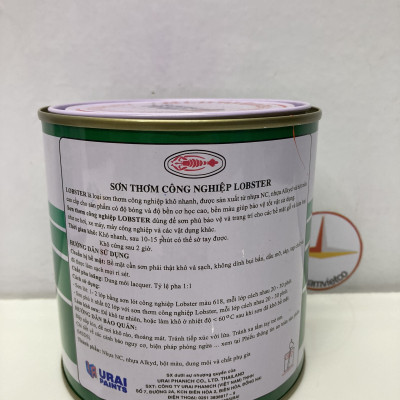 Sơn thơm nhanh khô màu vàng chanh Lobster 620 800ML