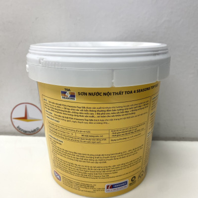 Sơn phào chỉ cho trần nhà Toa 4 Seasons Top Silk  màu B- 8094 _1L