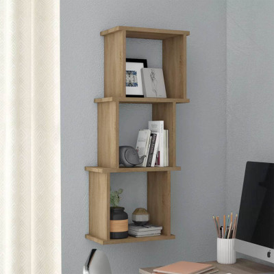 Giá đỡ sách trưng bày phòng khách treo tường SMLIFE Warrant