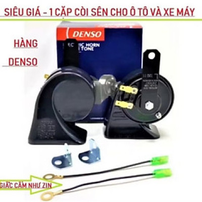 BỘ 2 CÒI SEN KÊU CỰC TO HAY LẮP XE MÁY ÔTÔ MẪU MỚI CHẤT LƯỢNG