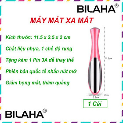 Máy Massage Mắt, Cây Lăn Vùng Da Quanh Mắt 12cm x 2-3cm (Còn Hàng Sẵn) (Hàng Chính Hãng)