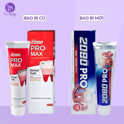 Kem đánh răng 2080 Pro Hàn Quốc cho răng nhạy cảm chống ê buốt, làm trắng răng, ngăn ngừa sâu răng giúp răng chắc khỏe