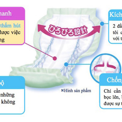 [Tách lẻ dùng thử] Tã bỉm quần người lớn LiveDo - Nhật Bản size L (01 miếng)