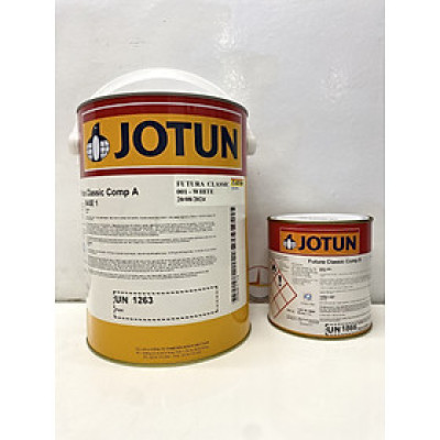 Sơn Epoxy Jotun Futura Classic base 1 màu Trắng 001 5L/bộ