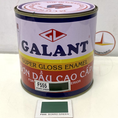 Sơn dầu Galant màu Board Green F555 _ 0.8L