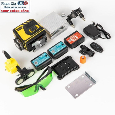 [chính hãƞg] Máy Cân Bằng Laze Xanh 12 Tia Siêu Sáng AKUZA - Máy cân mực chính hãƞg, Bảo Hành 1 Năm