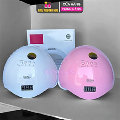 Máy Hơ Móng Sun 5 Tem Xanh 48W, 24 Bóng Đèn LED Nhanh Khô, Nhỏ Gọn Làm Nail, Cảm Biến Thông Minh, Nhiều Chế Độ Hơ