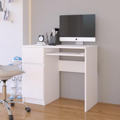 Bàn vi tính gỗ thiết kế tiện lợi SMLIFE Dalton