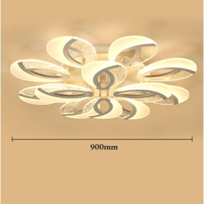 Đèn trần FATAP phong cách hiện đại, sang trọng với 3 chế độ ánh sáng - kèm điều khiển từ xa - (151).