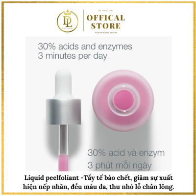 Tẩy tế bào chết hóa học giúp giảm sự xuất hiện nếp nhăn, đều màu da, thu nhỏ lỗ chân lông Dermalogica Liquid Peelfoliant 59ml