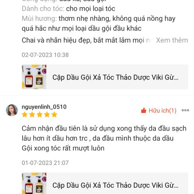Dầu Xả Tóc VIKI Conditioner Dưỡng Tóc Mềm Mượt 300ml