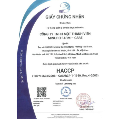 Gói 500g_Cà phê AEROCO hạt rang A7 (100% Robusta) nguyên chất 100% rang mộc hậu vị ngọt thơm quyến rũ, phù hợp pha máy và pha phin