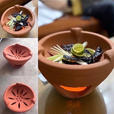 Bếp đốt bồ kết và thảo mộc các loạI