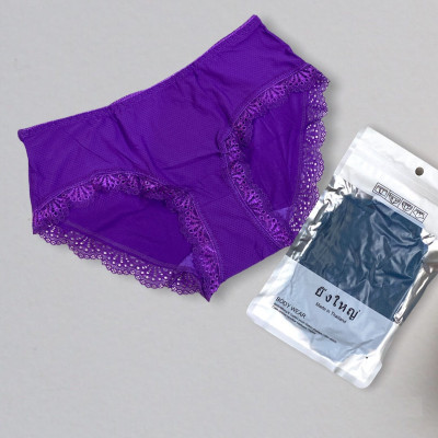 Combo 5 Quần Lót Nữ Thông Hơi Trơn Viền Ren Thái Lan 5866 – Siêu Mềm Mại, Thoáng Khí