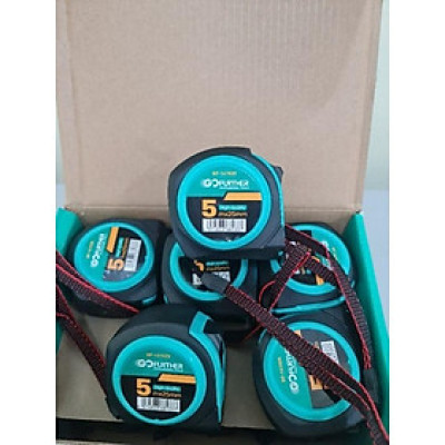 [Hộp 12 Cái] Thước Cuộn GF 5M, 7,5M, 10M – Thước Rút Thép Cao Cấp Chống Gỉ, Rõ Số, Chống Va Đập