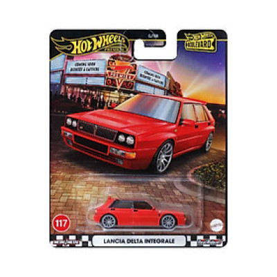 Đồ Chơi Siêu Xe Boulevard - Lancia Delta Integrale HOT WHEELS JBL18/GJT68