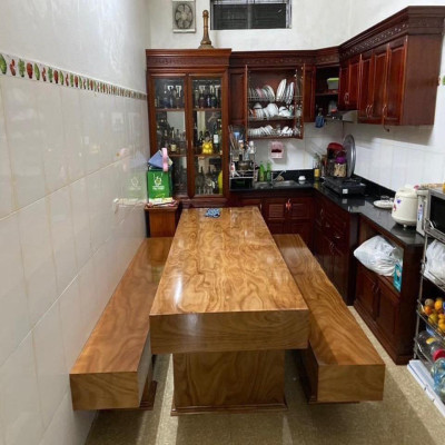 Bàn Ghế K3 Gỗ Hương Xám