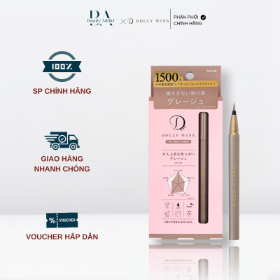 Bút kẻ mắt nước màu xám - Koji Dolly Wink My Best Liner Greige