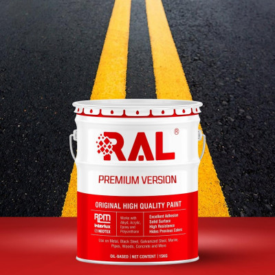 Sơn kẻ vạch Alkyd nhanh khô RAL ROAD LINE RAPID - 5KG