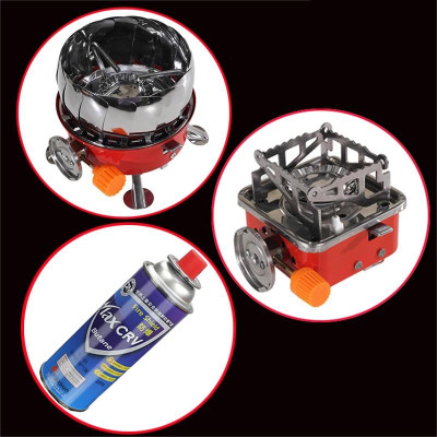 Bếp ga mini dã ngoại gấp gọn di động nhỏ cho du lịch gia đình và ngoài trời