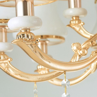 Đèn chùm - đèn trang trí pha lê mang phong cách Châu Âu 3 tayROMAN