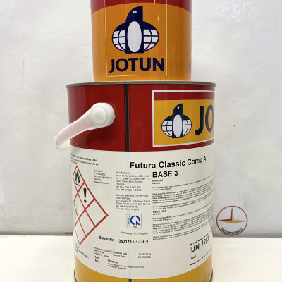 Sơn Epoxy Jotun Futura Classic base 3 màu Red 926 (Đỏ) 5L/bộ
